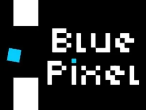 Pixel albastru
