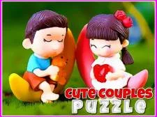 Puzzle cupluri drăguțe