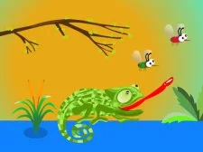 Cameleon înfometat
