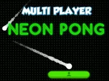 Multiplayer neon pong
